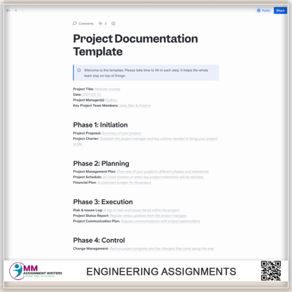 Engineering Assignments